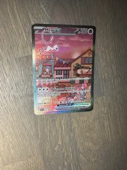 Pokemon TCG Scarlet & Violet Mew EX SVP 053 Black Star Promo Card - Image 1