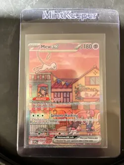 Pokemon TCG Card 151 Mew EX SVP 053 Black Star Promo Scarlet & Violet - Image 1