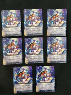 Disney Lorcana - A Whole New World - Promo Card 10/C1 Near Mint - English x8 - Image 1