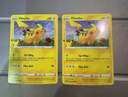 Pikachu SWSH039 General Mills Promo 2020 Holo Rare Holo Pokemon TCG Card NM - Image 1