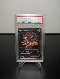Pokemon TCG Lost Origin Giratina V 186 Full Art Foil English 2022 PSA 9 - Image 1