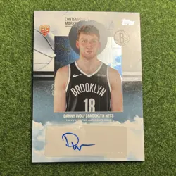 Topps 2025-26 Contemporary Marks Danny Wolf RC Auto Brooklyn Nets #CM-DW - Image 1