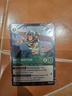 Buzz Lightyear On The Way Lorcana Wilds Unknown Disney Parks Exclusive Promo - Image 1