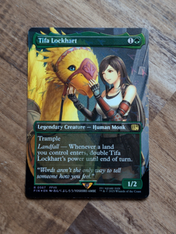 Tifa Lockhart (Borderless) (Chocobo Track Foil) Final Fantasy Foil - Image 1