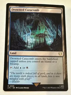 MTG Drowned Catacomb Regular LP - Image 1