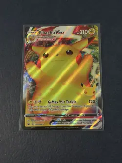 Pikachu VMAX SWSH062 SWSH: Sword & Shield Promo Cards Holo - Image 1
