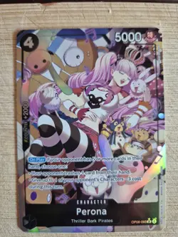 One Piece Card Game TCG - Perona (OP06-093) English Alternate Art - Image 1