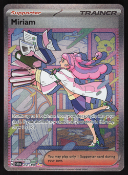 Pokemon TCG - Scarlet & Violet - Miriam 251/198 - NM - Image 1