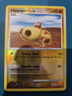 Hippopotas 66/100 Reverse Holo - Majestic Dawn - Pokemon Trading Card Game - Image 1