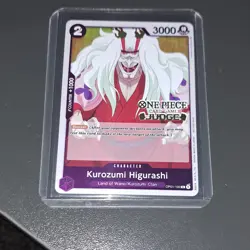 Judge Stamped - Kurozumi Higurashi- OP01-100 Alt Art Promo - One Piece Card Game - Image 3