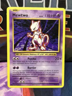 MEWTWO XY Evolutions 51/108 Pokemon Card Non Holo - Image 1