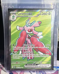 Lurantis EX 096/084 Ultra Rare Pokemon Pitch Black ME05 NM English - Image 1