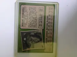 Topps 1971 Topps Willie Stargell #230 Pittsburgh Pirates Autographed Card - Image 4