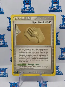 Root Fossil - 92/100 - Pokemon EX Sandstorm MP - Image 1