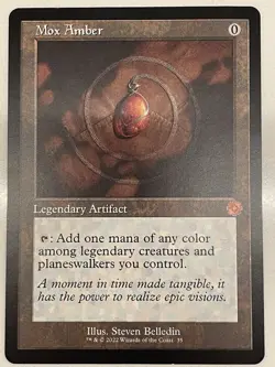 Mox Amber #35 MTG Legendary Artifact Card English 2022 - Image 1
