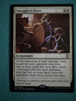 Smuggler’s Share - NCC 021/093 - Rare - Magic: the Gathering - Image 1