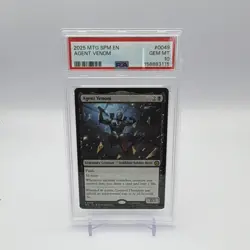 Wizards Magic Agent Venom #49 Marvel's Spider-Man Rare Regular PSA 10 - Image 1