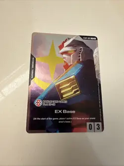 EX Base EXBP-005 Gundam TCG Bandai Card Games Fest 25-26 Stamped Exclusive Promo - Image 1