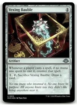 Vexing Bauble #212 (Foil) (NM) Modern Horizons 3 MH3 Magic MTG - Image 1