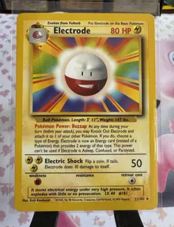 Electrode 21/102 Base Set Unlimited Rare English 1999 - Image 1