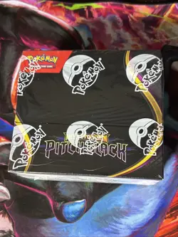 Pokemon Mega Evolution Pitch Black Booster Box Factory Sealed in hand! Ship Mon - Image 1
