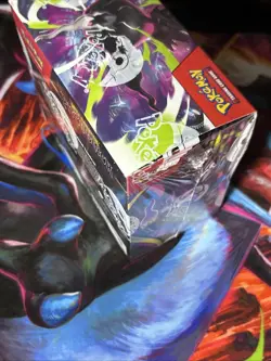 Pokemon Mega Evolution Pitch Black Booster Box Factory Sealed in hand! Ship Mon - Image 4