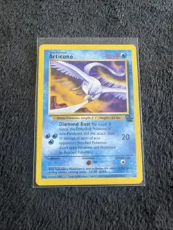 Pokemon Articuno #22 Black Star Promo 2000 WOTC Movie Card LP/MP Vintage - Image 1