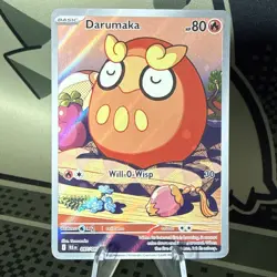 Darumaka 097/086 Pokemon TCG Black Bolt NM / M Illustration Rare IR - Image 1