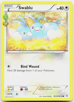 Swablu RC23/RC32 Common Generations Pokemon LP - Image 1