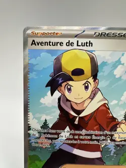 Ethan's Adventure 221/182 Full Art Ultra Rare French Destined Rivals Pokemon NM - Image 3