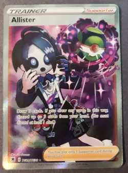 2022 Pokemon SWSH Allister Trainer Gallery #TG24/TG30 Near Mint Fast Shipping - Image 1