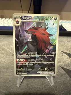 Pokemon TCG Zoroark 143/086 Sv: White Flare Illustration Rare Holo EN 2025 - Image 1