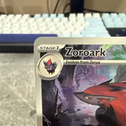 Pokemon TCG Zoroark 143/086 Sv: White Flare Illustration Rare Holo EN 2025 - Image 3