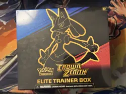 Pokemon TCG Crown Zenith Elite Trainer Box 2023 - Factory Sealed New - Image 1