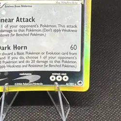 Nidoking (Delta Species) Holo Dragon Frontiers 6/101 Pokemon - Image 2
