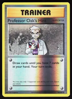 Professor Oak's Hint 84/108 XY - Evolutions Reverse Holo NM Pokemon TCG - Image 1