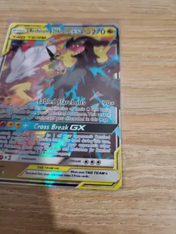 Pokemon TCG Reshiram & Zekrom GX 157/236 Cosmic Eclipse Tag Team NM - Image 3