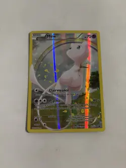 Mew (XY110) Generations Full Art Black Star Promo Pokemon Card RARE NM MINT - Image 1