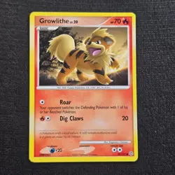Pokemon Secret Wonders Growlithe Common 89 Lightly Played - Image 1