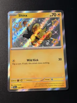 The Pokemon Company Shinx SV: Paldean Fates 135/091 Shiny Rare Holo English - Image 1