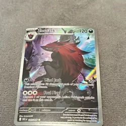 Pokemon TCG Zoroark 143/086 Sv: White Flare Full Art Holo EN Illustration Rare - Image 1