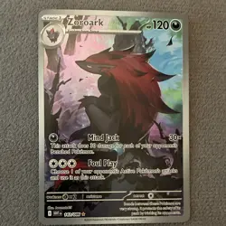 Pokemon TCG Zoroark 143/086 Sv: White Flare Full Art Holo EN Illustration Rare - Image 2