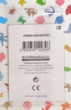 Pokemon TCG Moltres 19/181 Team Up Stamped Promo Holo Sealed *US Seller* - Image 2