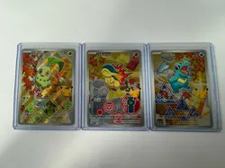 Pokemon TCG First Partner Illustration Collection Series 2 JOHTO GEN 2 SET - Image 1