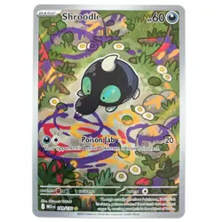 Pokemon Shroodle Illustration Rare 149/132 Mega Evolution Near Mint Holo - Image 1