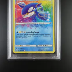PSA 10 Kyogre 021/072 Pokemon Shining Fates Amazing Rare Holo Graded Card - Image 3