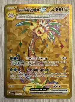 Alolan Exeggutor ex 248/191 Pokemon Sv08: Surging Sparks Holo - NM - Image 1