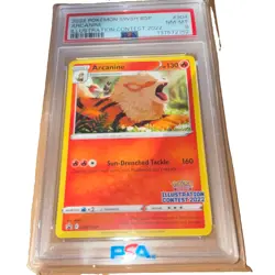 Pokemon TCG Arcanine SWSH304 SWSH Promo Holo PSA 8 English 2022 - Image 1