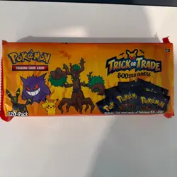 Nintendo Pokemon TCG BOOster Trick Or Trade Trading Card Game - 120 Cards 820650850783 - Image 1