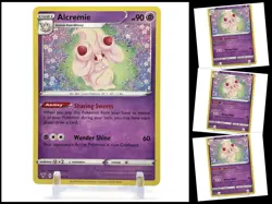 Pokemon Sword & Shield VIVID VOLTAGE 081/185 Alcremie 4X Mint/NM 4 Playset X4 - Image 1